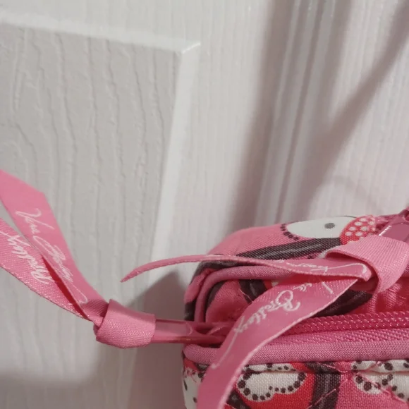 Vera Bradley Pink Wallet And Crossbody - Picture 3 of 11